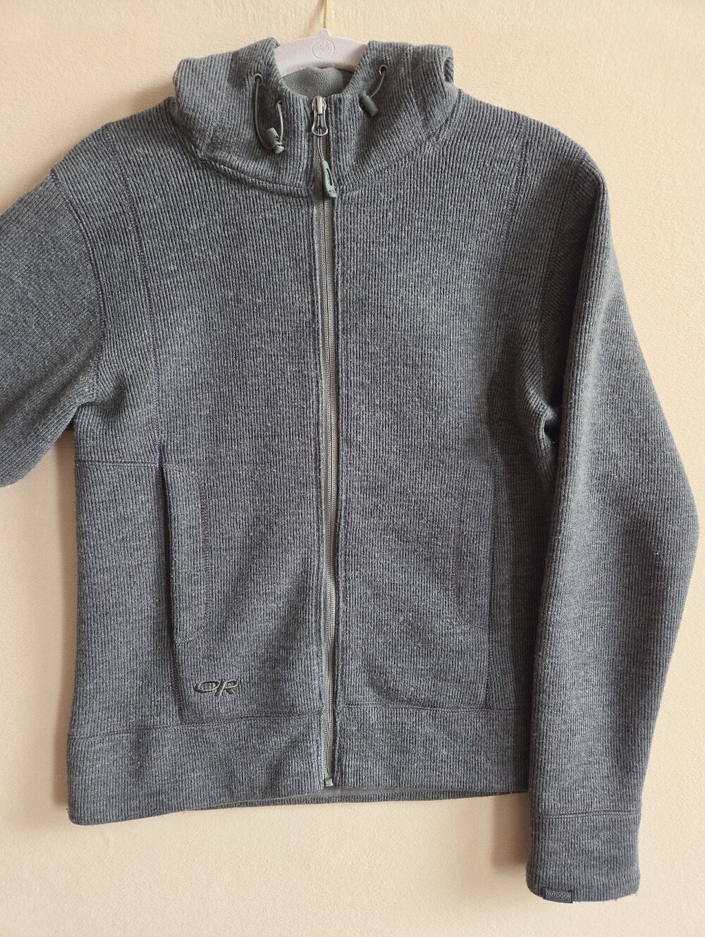 Outdoor Research Wool Blend Hoodie Gray Size Small Gorpcore